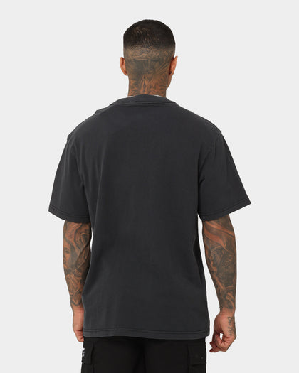 Mitchell & Ness Chicago Bulls 1996 Neon Champions Vintage T-Shirt Faded Black