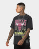 Mitchell & Ness Chicago Bulls 1996 Neon Champions Vintage T-Shirt Faded Black