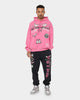 Mitchell & Ness Chicago Bulls Neon Champs Hoodie Neon Pink