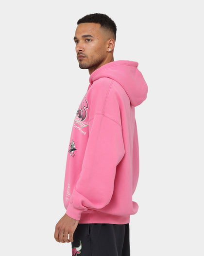 Mitchell & Ness Chicago Bulls Neon Champs Hoodie Neon Pink
