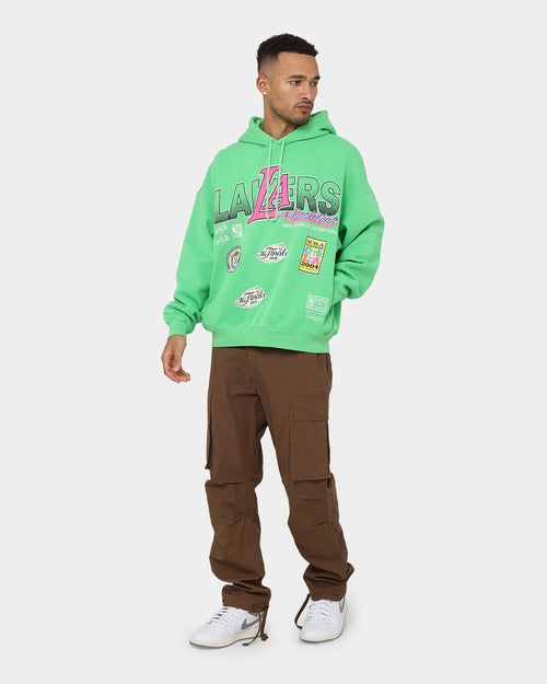 Mitchell & Ness Los Angeles Lakers Neon Champs Hoodie Neon Green