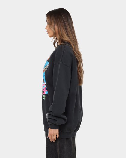 Mitchell & Ness Dennis Rodman Los Angeles Lakers Player Vibes Crewneck Faded Black