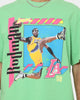 Mitchell & Ness Dennis Rodman Los Angeles Lakers Player Vibes T-Shirt Neon Green