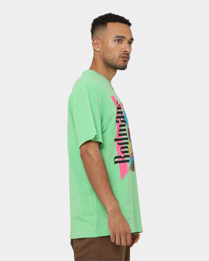 Mitchell & Ness Dennis Rodman Los Angeles Lakers Player Vibes T-Shirt Neon Green