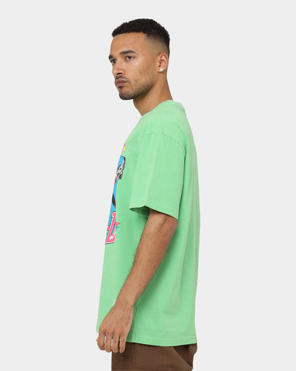 Mitchell & Ness Dennis Rodman Los Angeles Lakers Player Vibes T-Shirt Neon Green