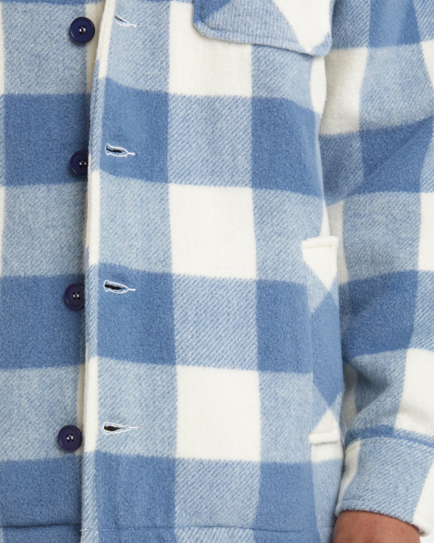 XXIII Mikhail Plaid Jacket Blue/White | Culture Kings US