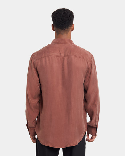 XXIII Nathan Button Up Shirt Brown