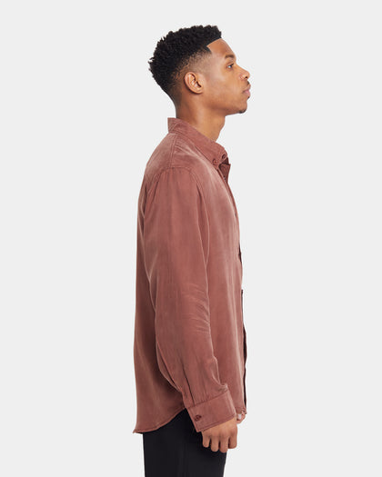 XXIII Nathan Button Up Shirt Brown