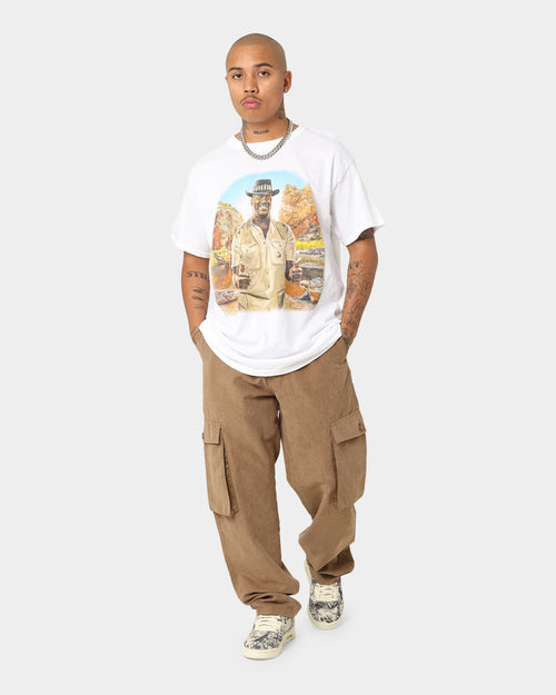 Goat Crew Aussie Shaq T-Shirt White