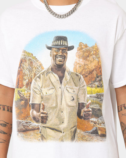 Goat Crew Aussie Shaq T-Shirt White