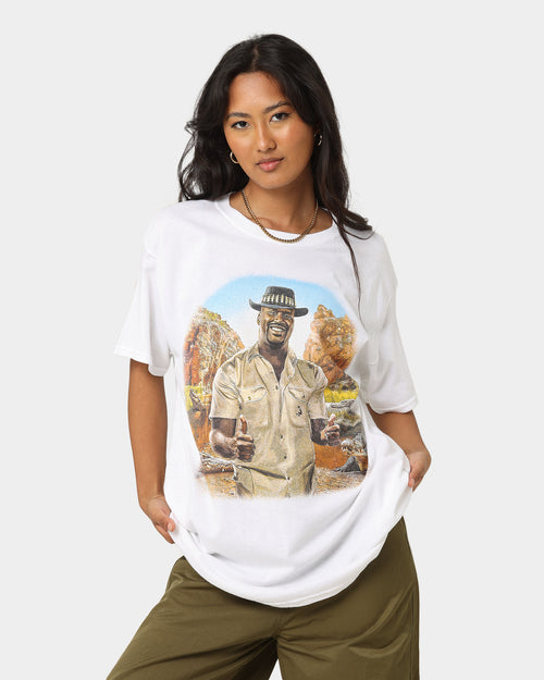 Goat Crew Aussie Shaq T-Shirt White