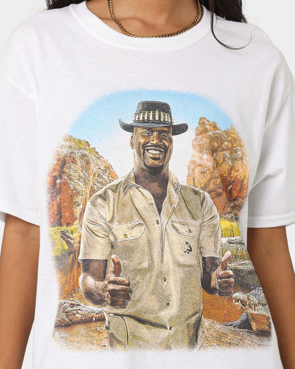 Goat Crew Aussie Shaq T-Shirt White
