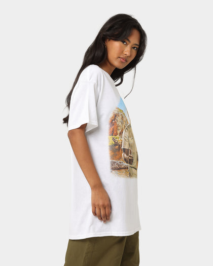 Goat Crew Aussie Shaq T-Shirt White