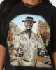 Goat Crew Aussie Shaq T-Shirt Washed Black