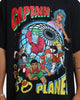 Goat Crew X Captain Planet Captain Planet Vintage T-Shirt Washed Black