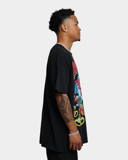 Goat Crew X Captain Planet Captain Planet Vintage T-Shirt Washed Black