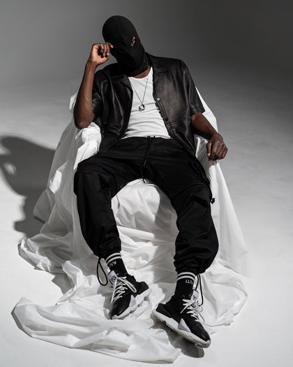 The Anti Order Glasnost Leather Shirt Black