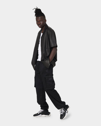 The Anti Order Glasnost Leather Shirt Black