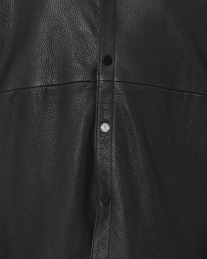 The Anti Order Glasnost Leather Shirt Black