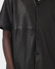 The Anti Order Glasnost Leather Shirt Black