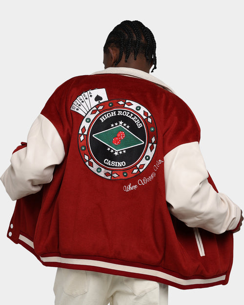 International Collective All In Varsity Jacket Red