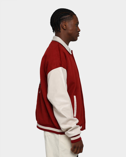 International Collective All In Varsity Jacket Red