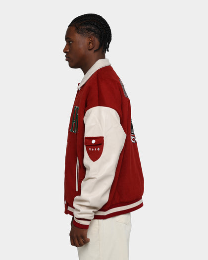 International Collective All In Varsity Jacket Red