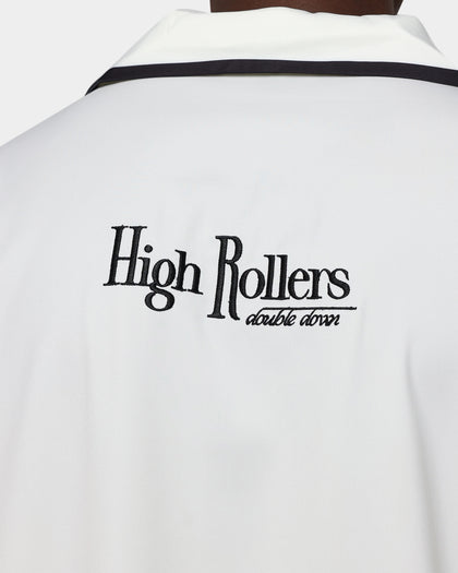 International Collective Ladies Man Button Down Shirt White