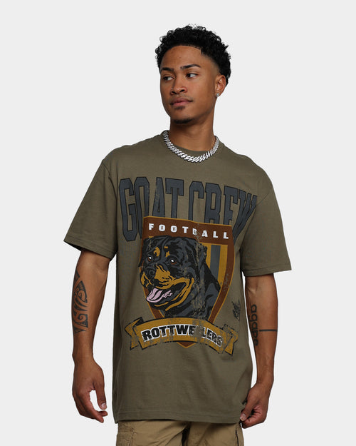 Goat Crew Rottweiler T-Shirt Military Green