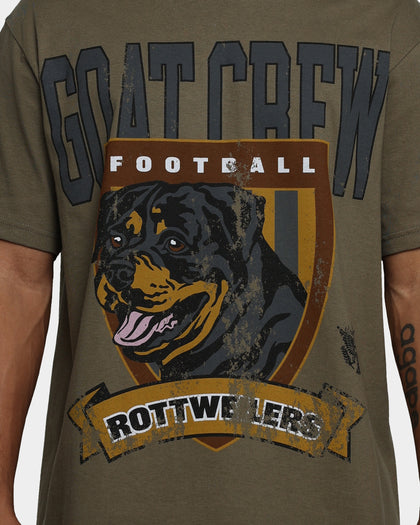 Goat Crew Rottweiler T-Shirt Military Green