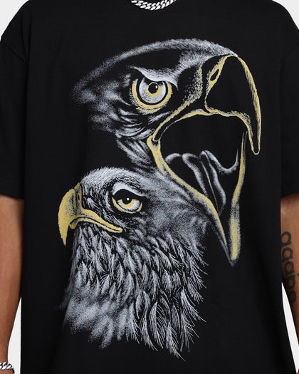 American Thrift Sky Belongs to the Eagle T-Shirt Black
