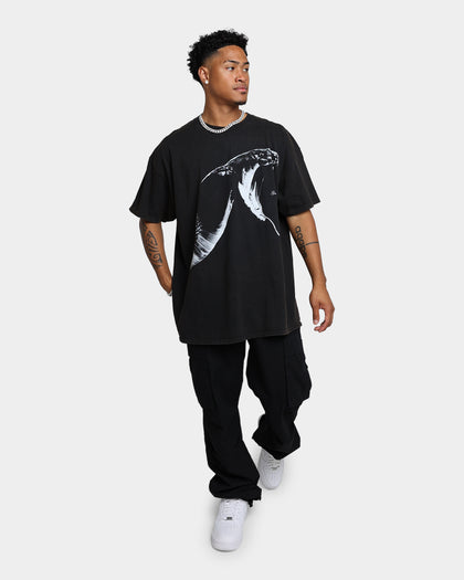 Goat Crew Snake Vintage T-Shirt Black Wash