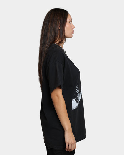 Goat Crew Snake Vintage T-Shirt Black Wash