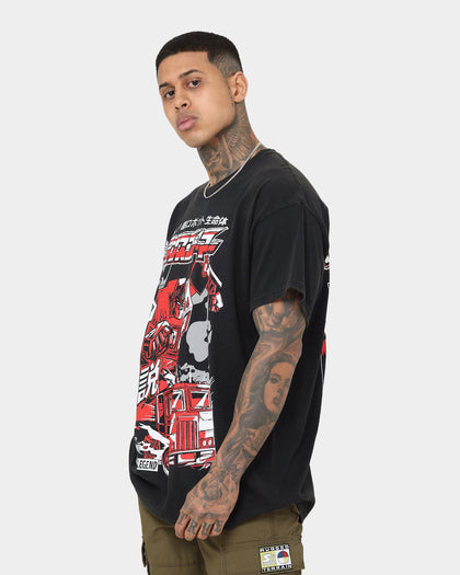 Goat Crew X Transformers Autobots Vintage T-Shirt Black Wash