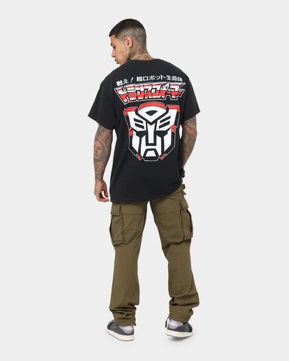 Goat Crew X Transformers Autobots Vintage T-Shirt Black Wash