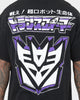 Goat Crew X Transformers Decepticons Vintage T-Shirt Black Wash