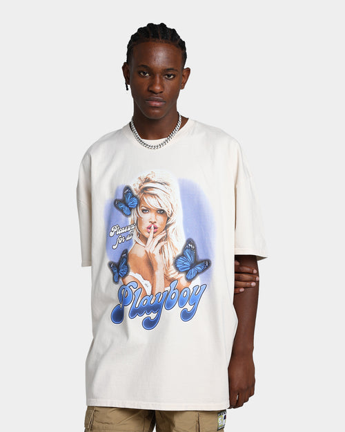 Playboy By CK Pleasure For All Vintage T-Shirt Off White