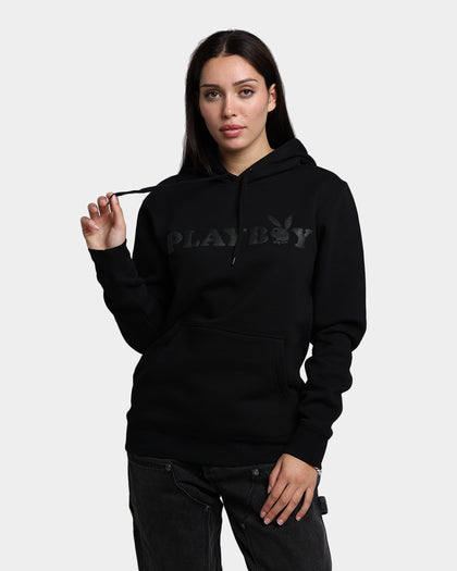 Playboy X Culture Kings Stacked Hoodie Black