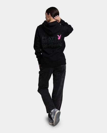 Playboy X Culture Kings Stacked Hoodie Black