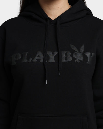 Playboy X Culture Kings Stacked Hoodie Black