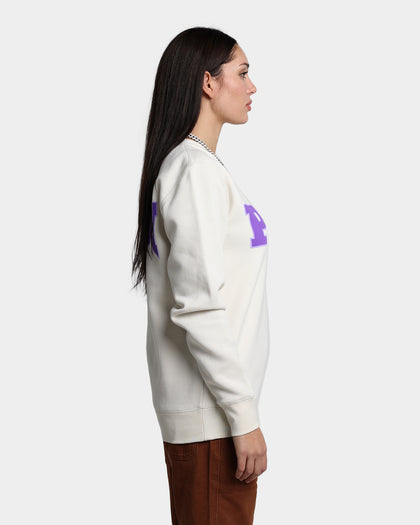 Playboy By Culture Kings Varsity Crewneck Ecru