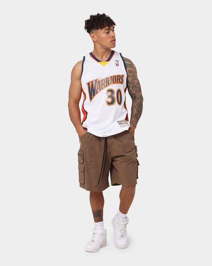 Mitchell & Ness Stephen Curry Golden State Warrior '09-'10 Jersey White