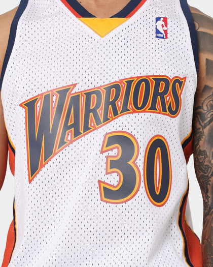Mitchell & Ness Stephen Curry Golden State Warrior '09-'10 Jersey White
