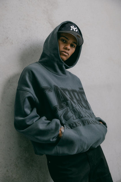 Carre Champs Oversized Superior Hoodie Black