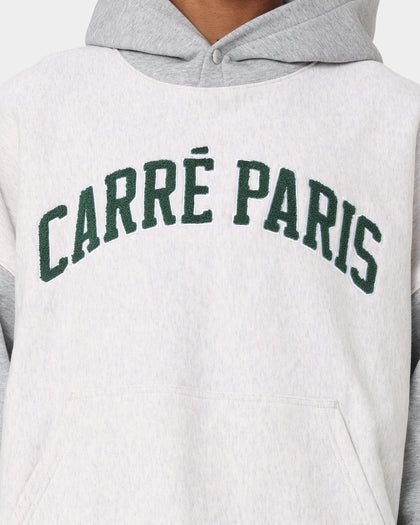 Carre Team Two Tone Oversized Hoodie Grey Marle