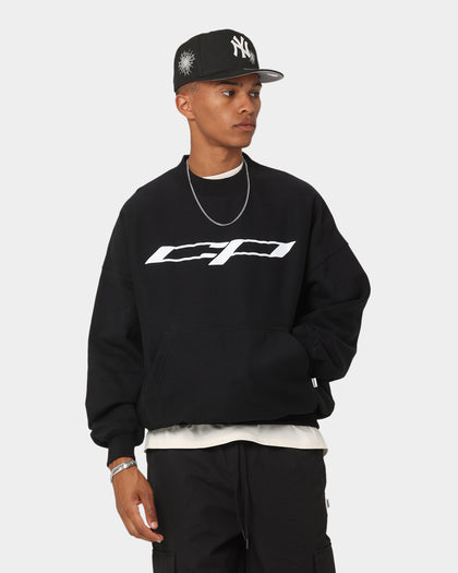 Carré CP Global Oversized Crewneck Black