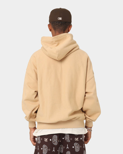 Carré Star Sign Oversized Hoodie Dark Tan
