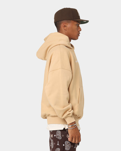 Carré Star Sign Oversized Hoodie Dark Tan