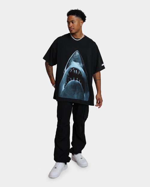 American Thrift X Jaws Jaws Vintage T-Shirt Black Wash