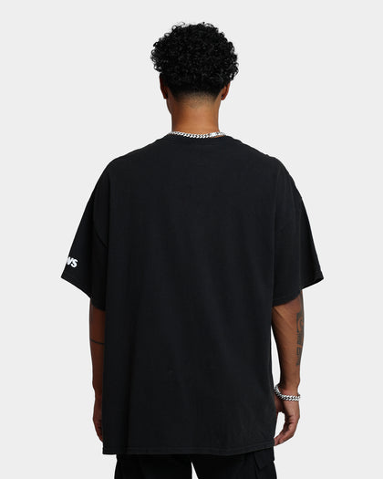 American Thrift X Jaws Jaws Vintage T-Shirt Black Wash